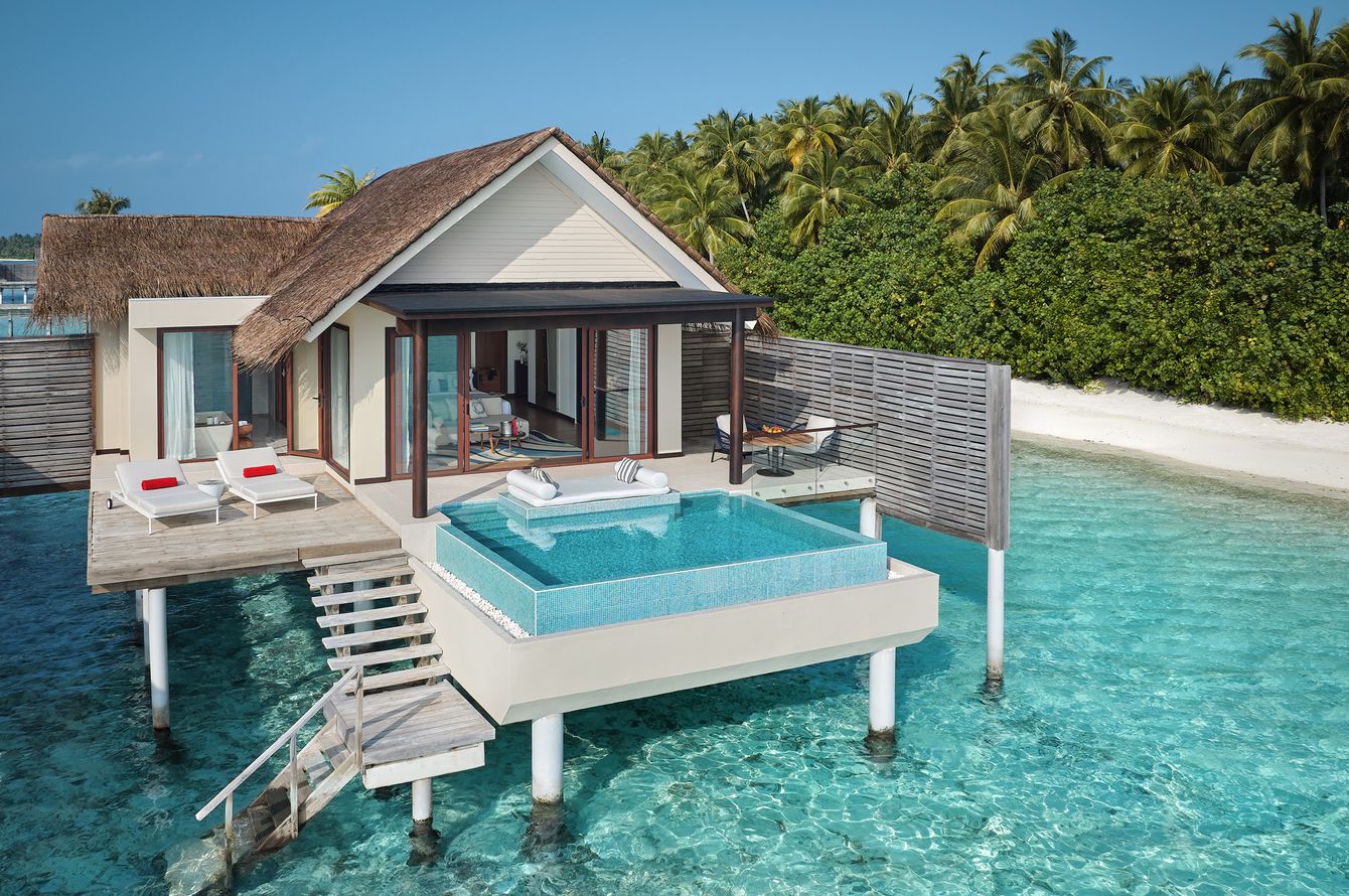Over Water Pool Villa