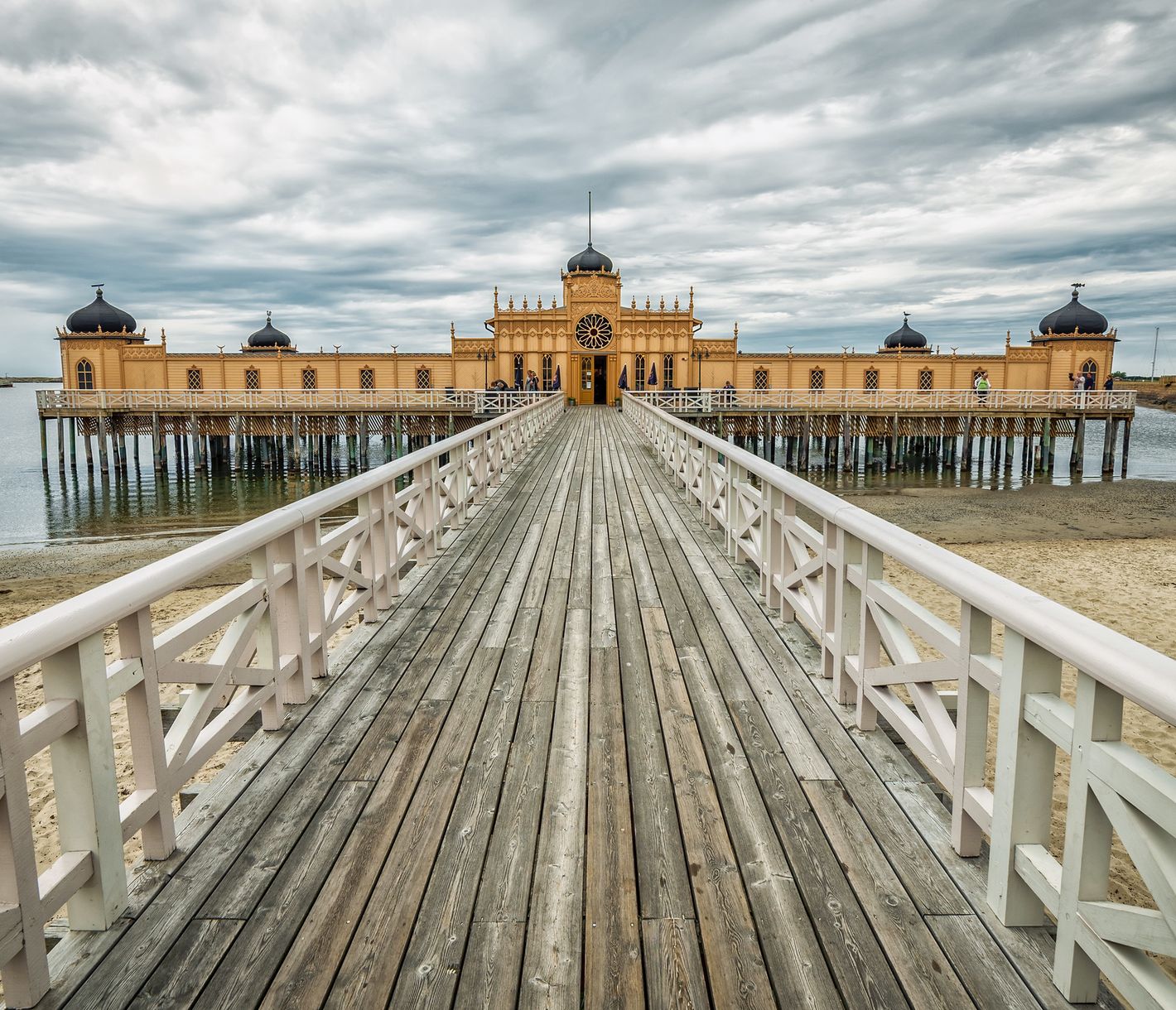 Ein Kurort an der Küste Hallands