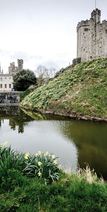 Historisches Cardiff Castle