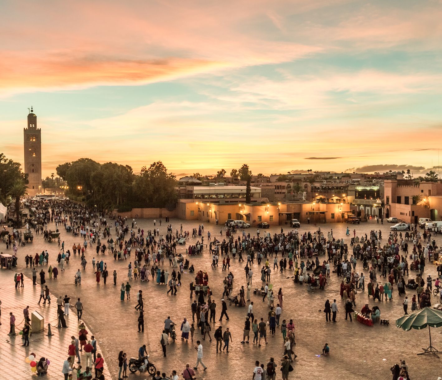 Marrakech, Place Djemaa-el-Fnaa