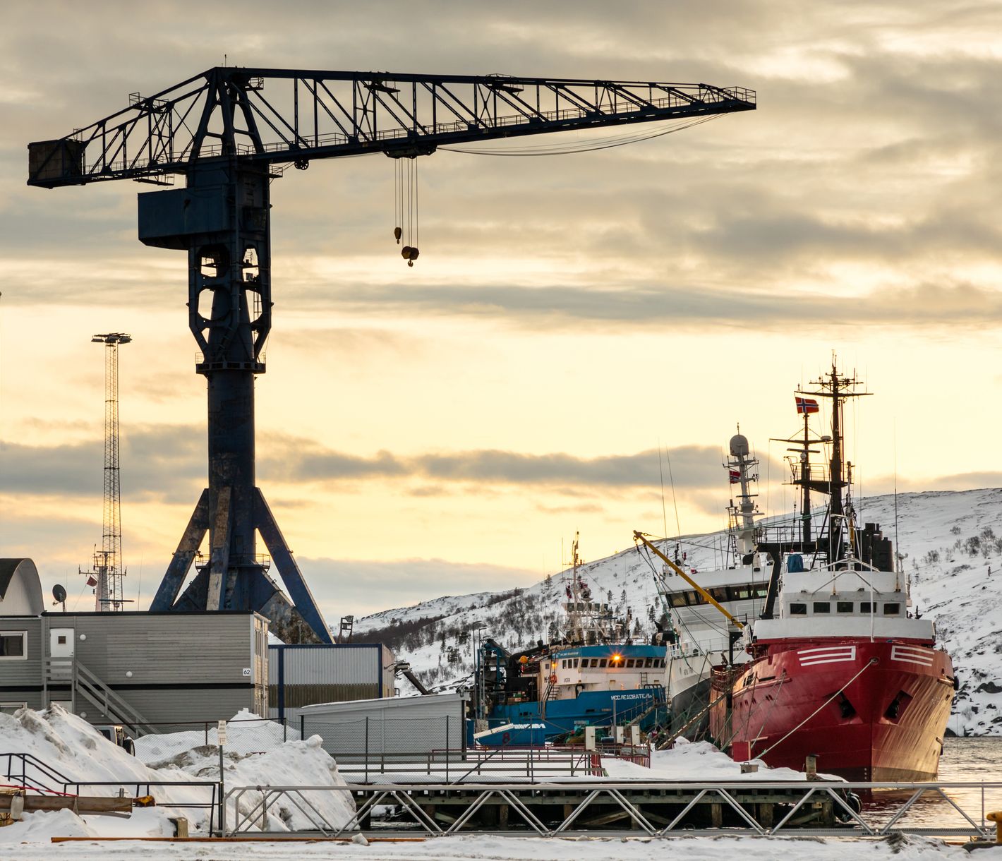 Der Hafen von Kirkenes