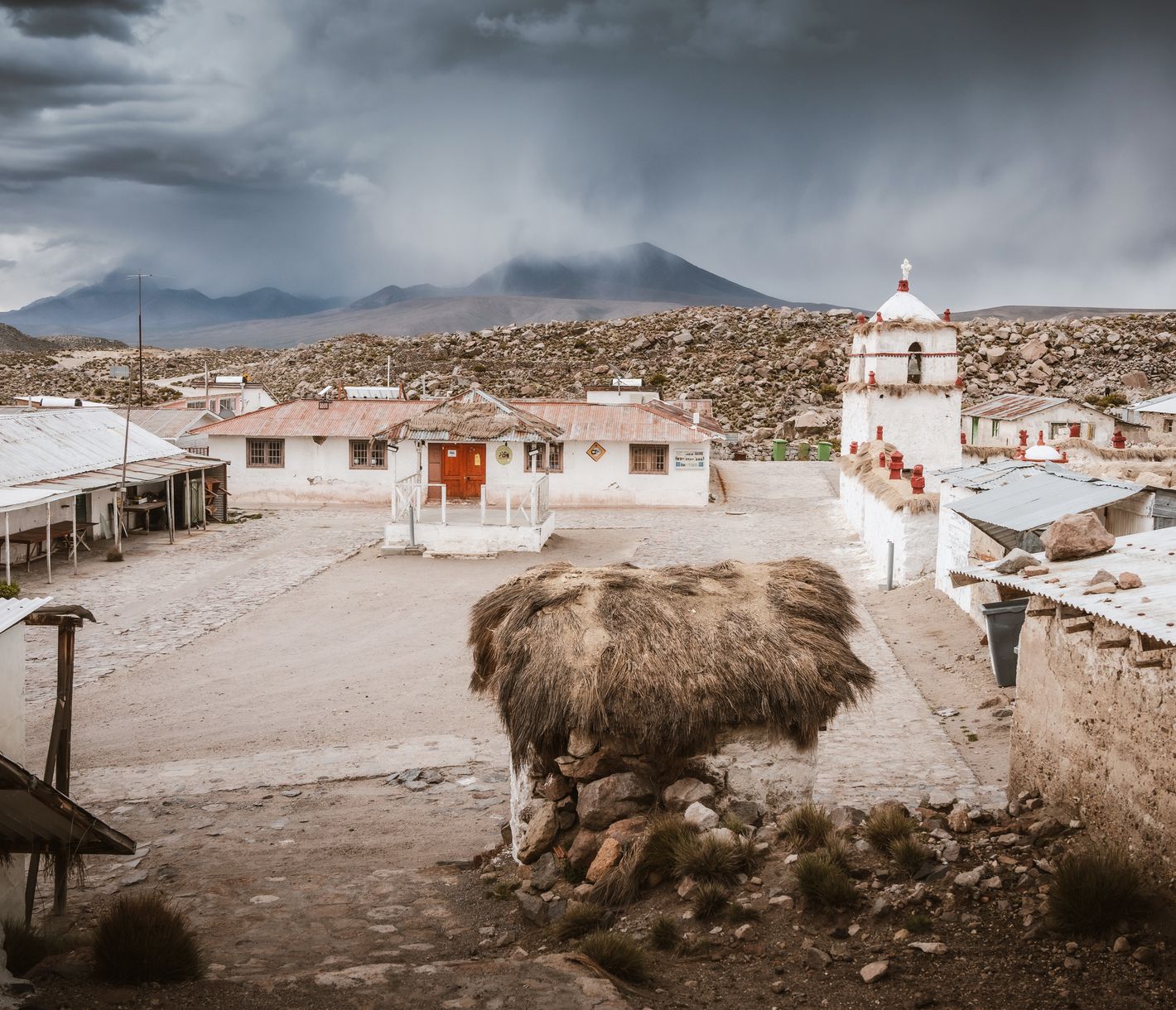 "Parinacota" hat die Bedeutung "Ort der Flamingos".