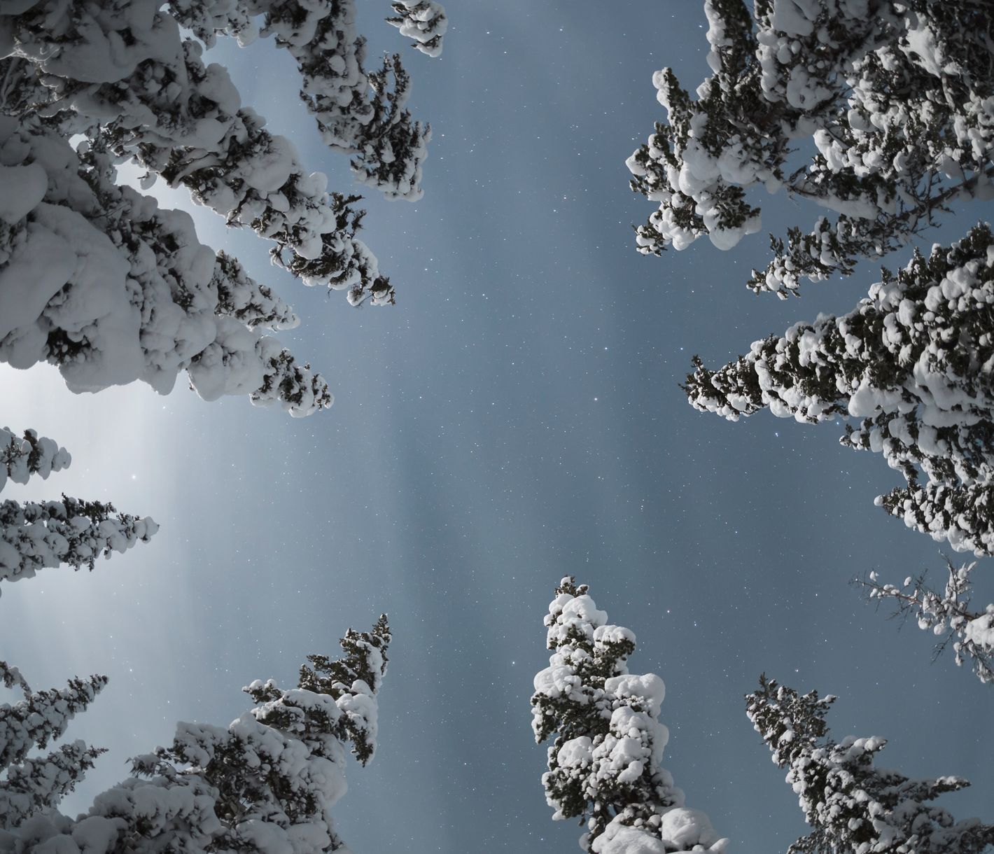 Winterlandschaften in Schweden