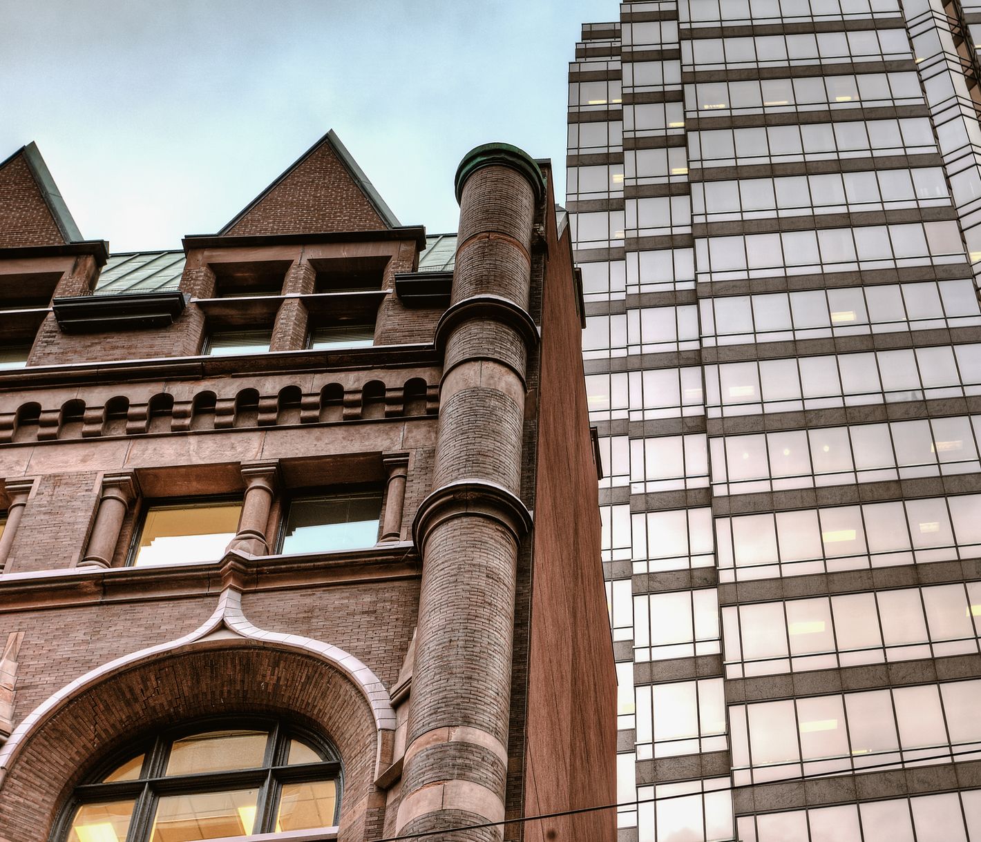 Alt und modern in Toronto.