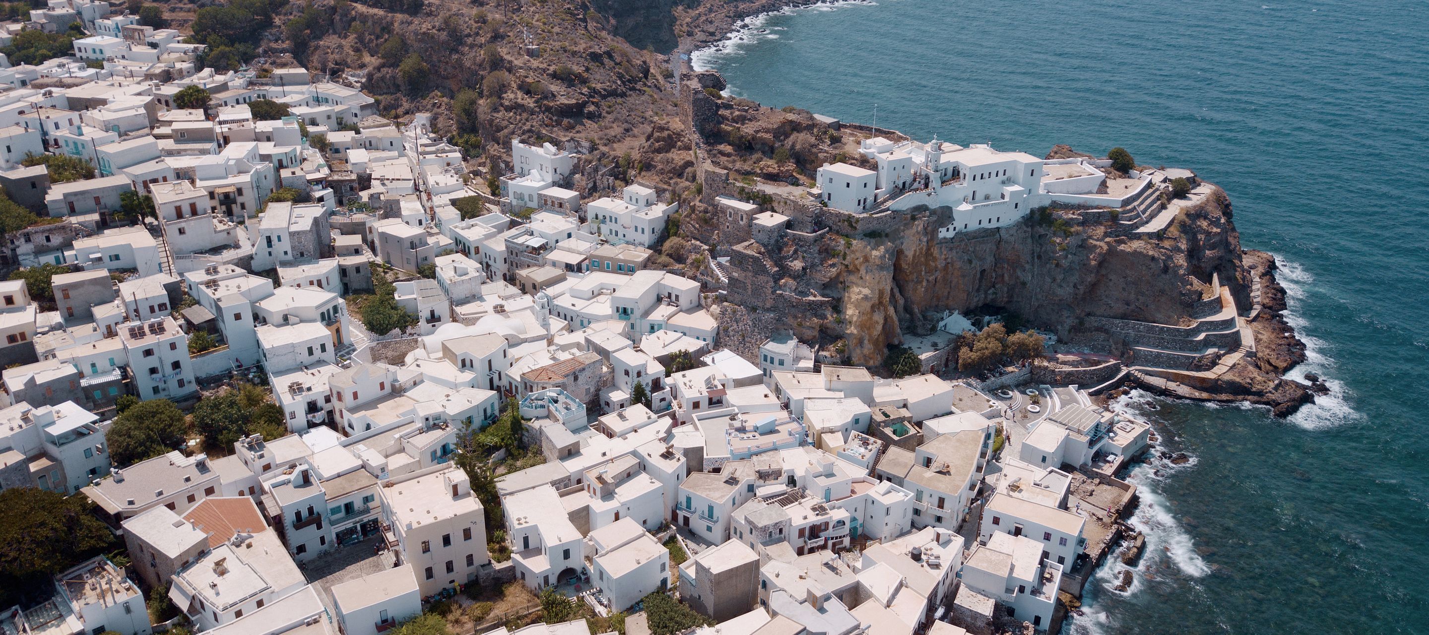 Der Hauptort Mandraki