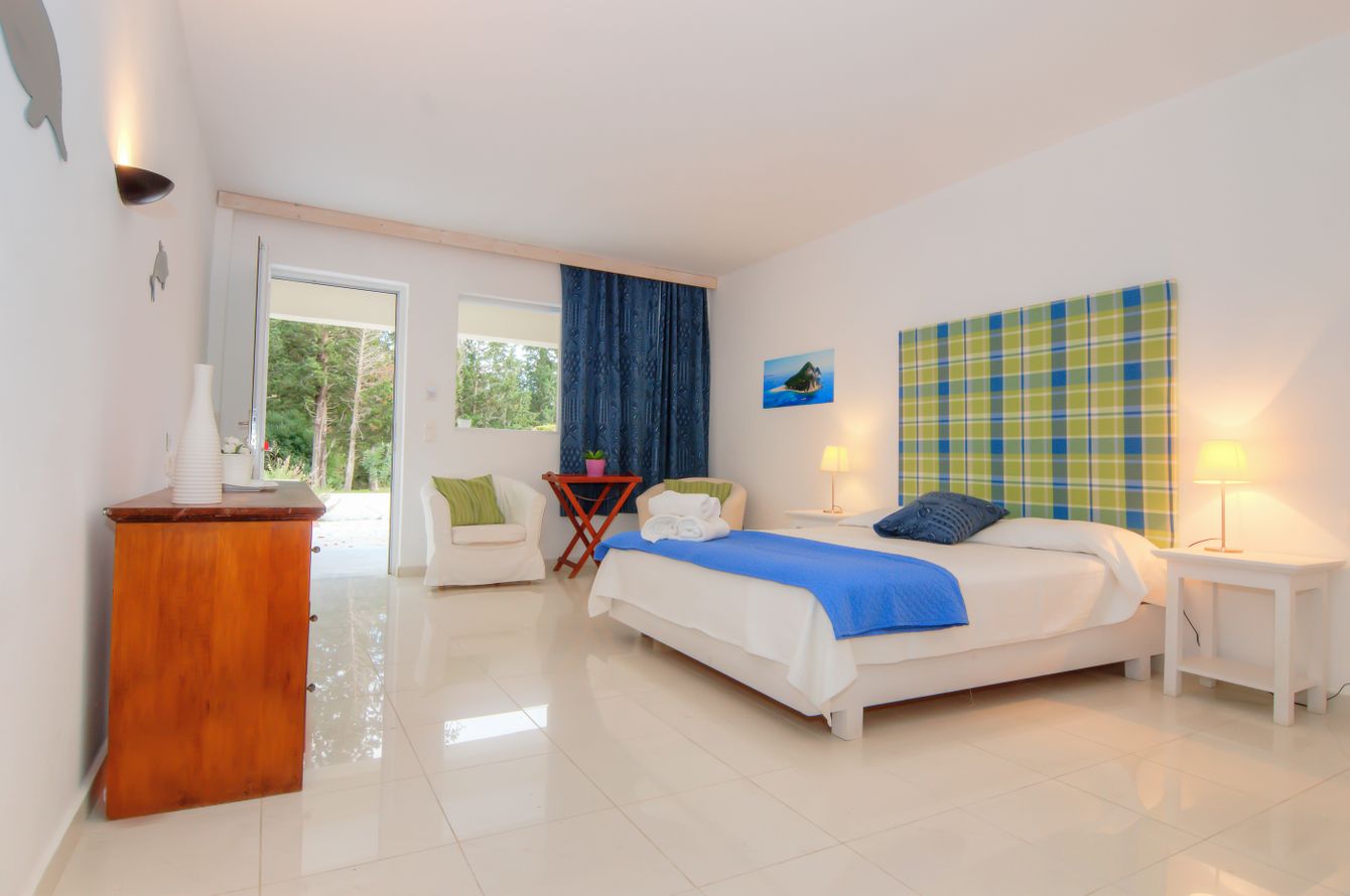 Chambre double vue parc