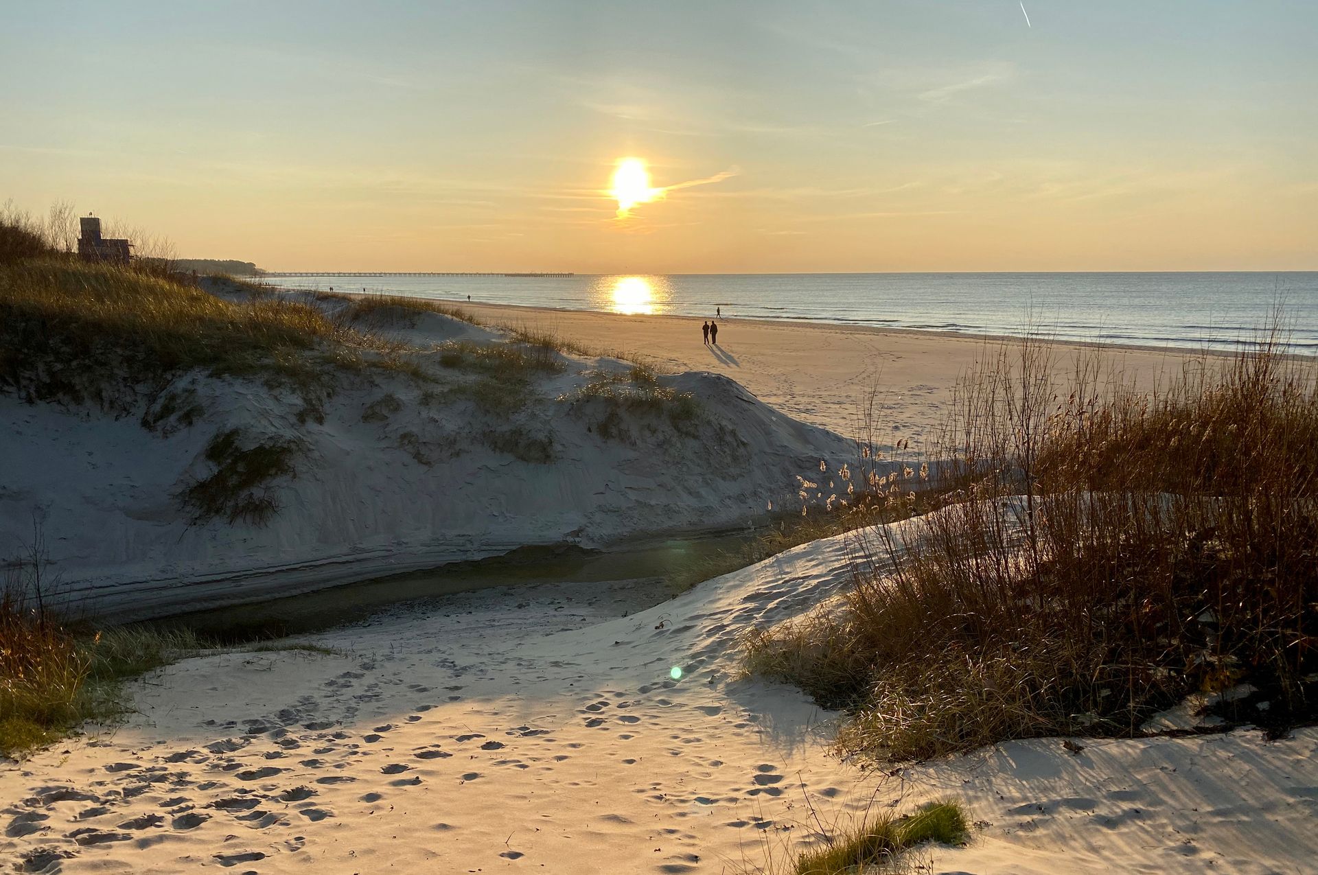 Ostsee-Strand mit Dünen