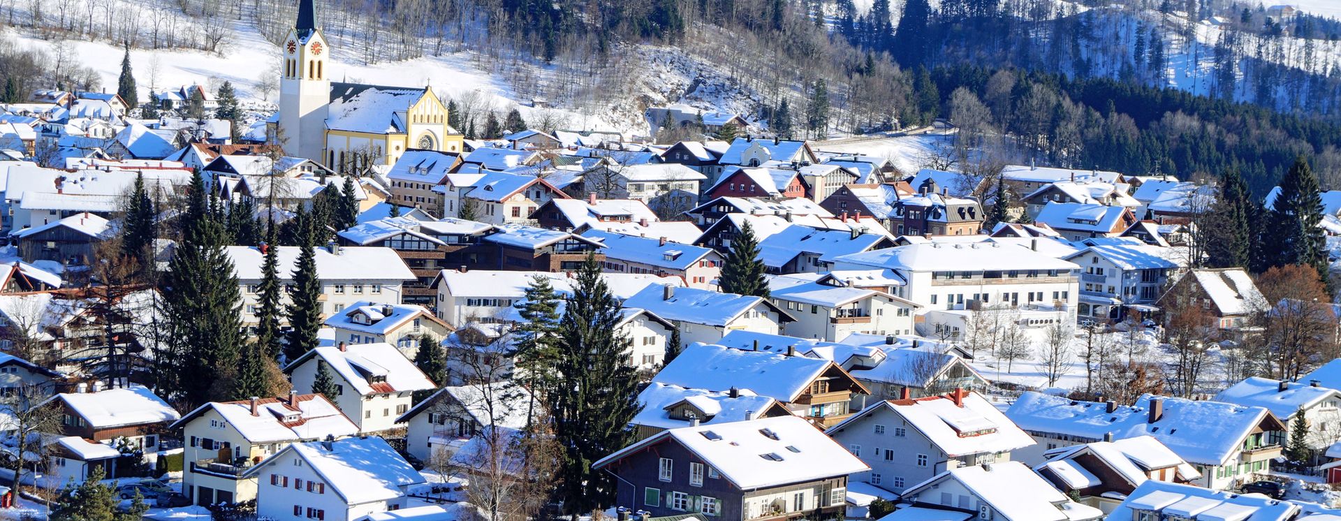 Oberstaufen im Winter