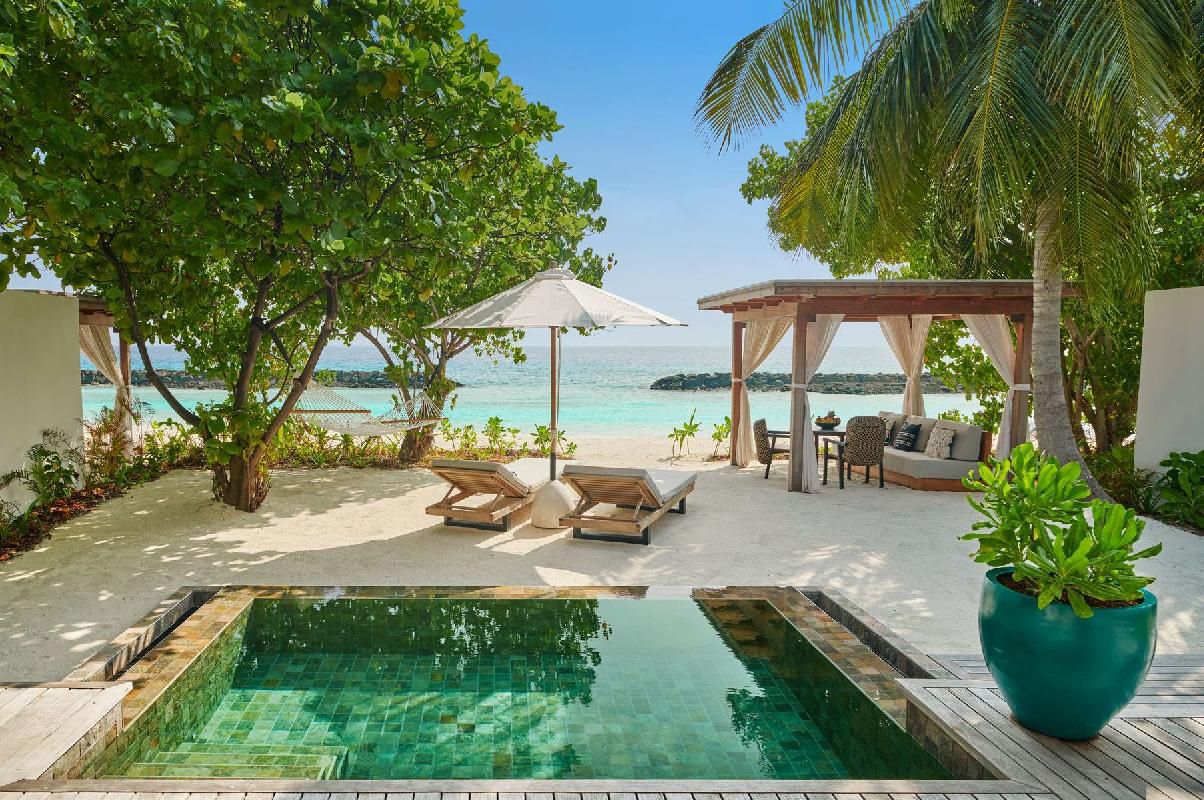Beach Sunrise Villa avec piscine privée