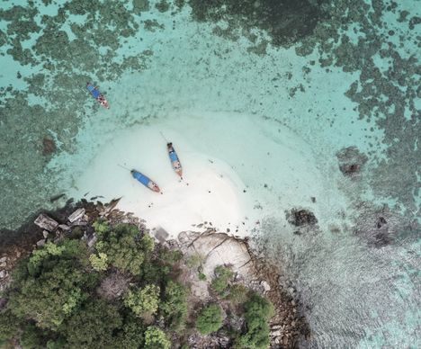 Ein romantischer Fleck auf der Trauminsel Koh Lipe.
