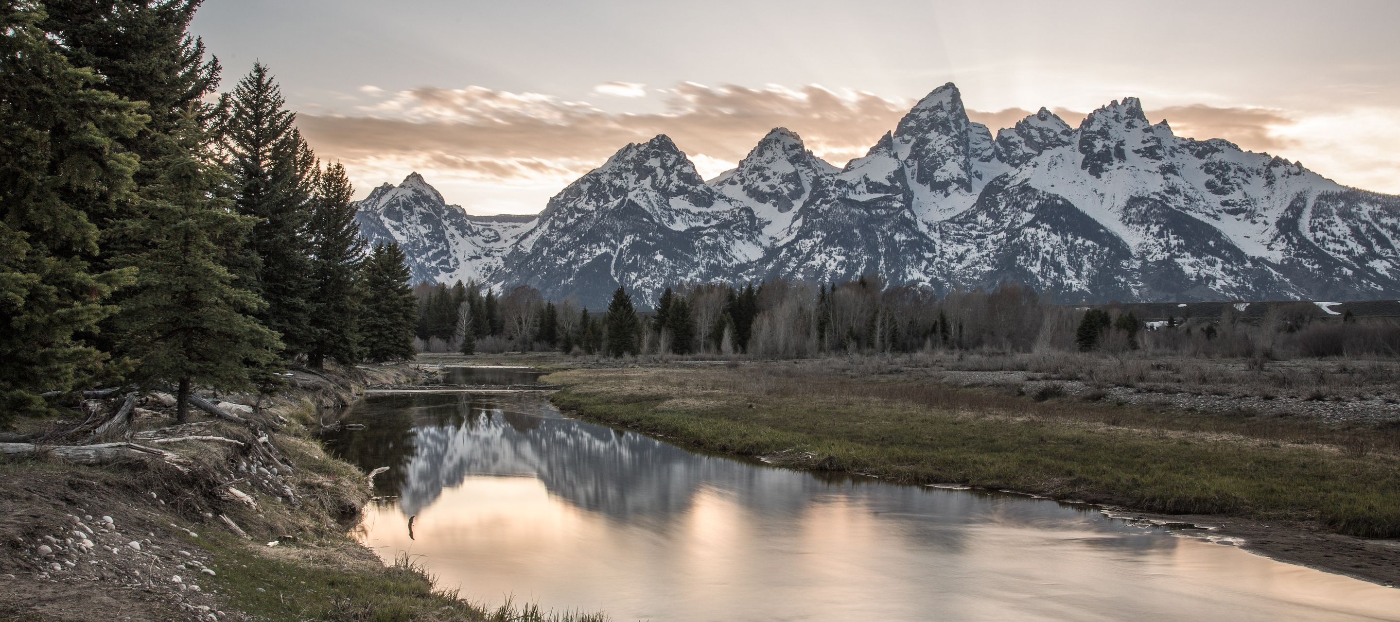 Schwabachers Landing gehört zu den spektakulärsten Aussichtspunkten Amerikas und ist zugleich Heimat vieler Wildtiere.