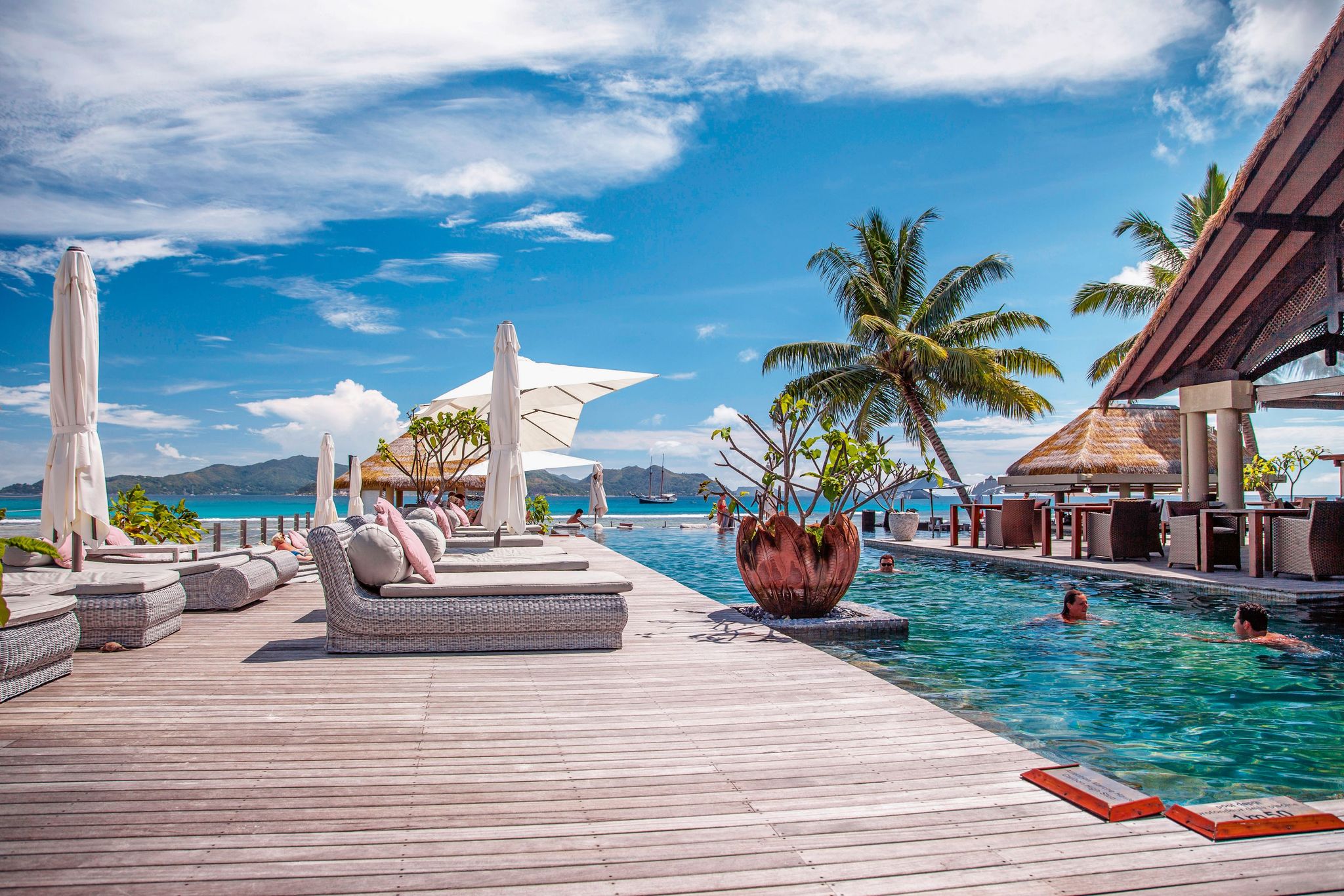 Le Domaine de l'Orangeraie, La Digue