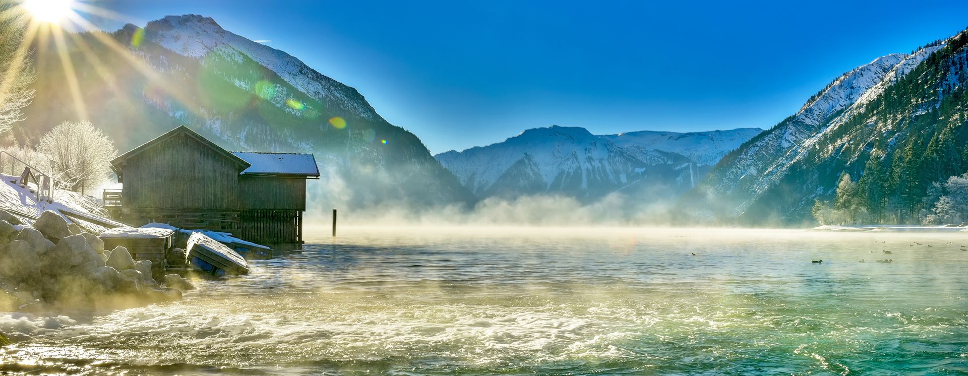 Achensee im Winter