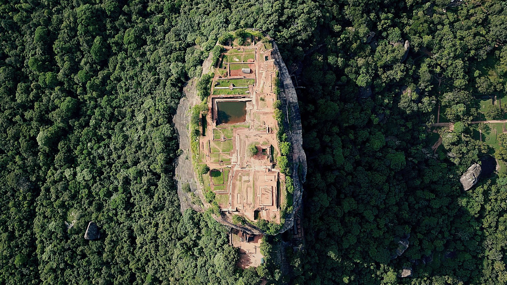 Sigiriya, die kurzzeitige Hauptstadt beim «Löwenfelsen»