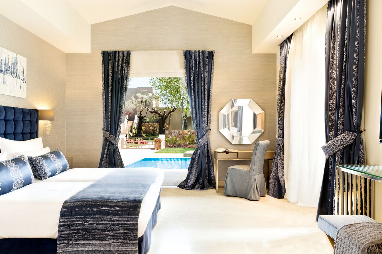 Suite mit 3 Schlafzimmern und Privatpool