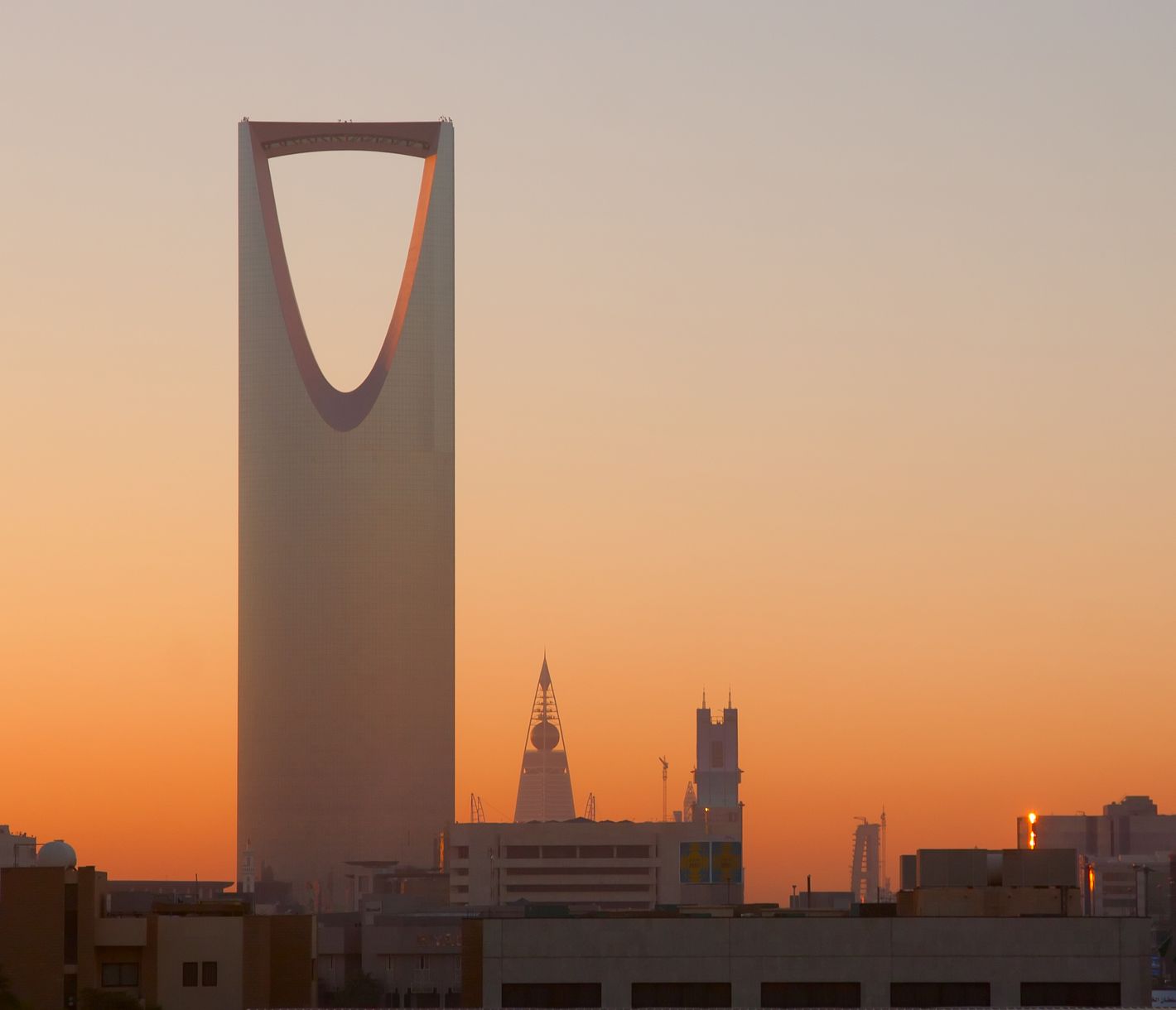 Kingdom Tower in Riyadh