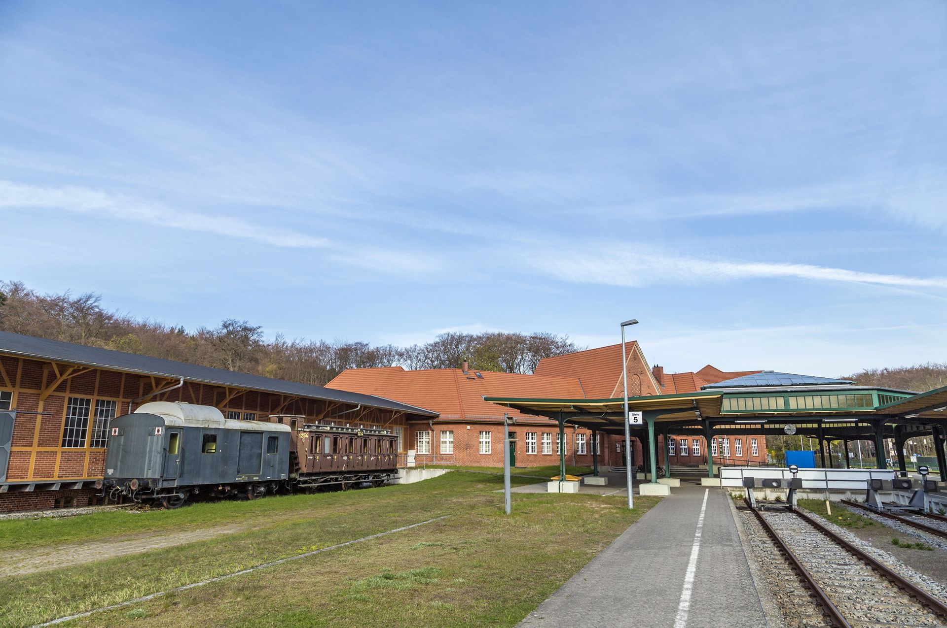 Historischer Bahnhof von Heringsdorf