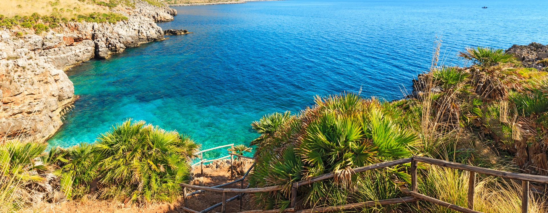 Parc naturel de Lo Zingaro dans la province de Trapani
