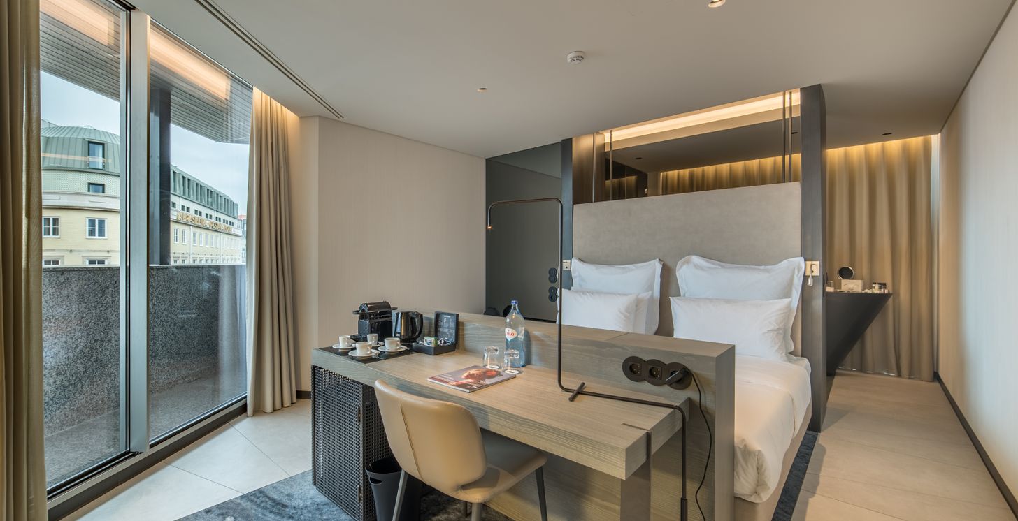 Doppelzimmer Stadtsicht