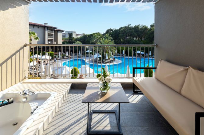 Chambre double Deluxe avec bain à remous