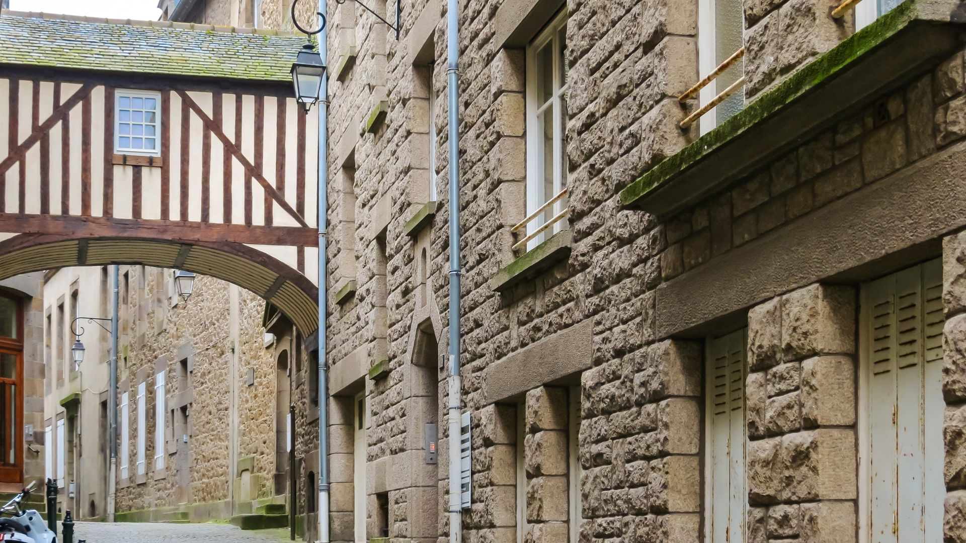 In den Gassen von Saint-Malo