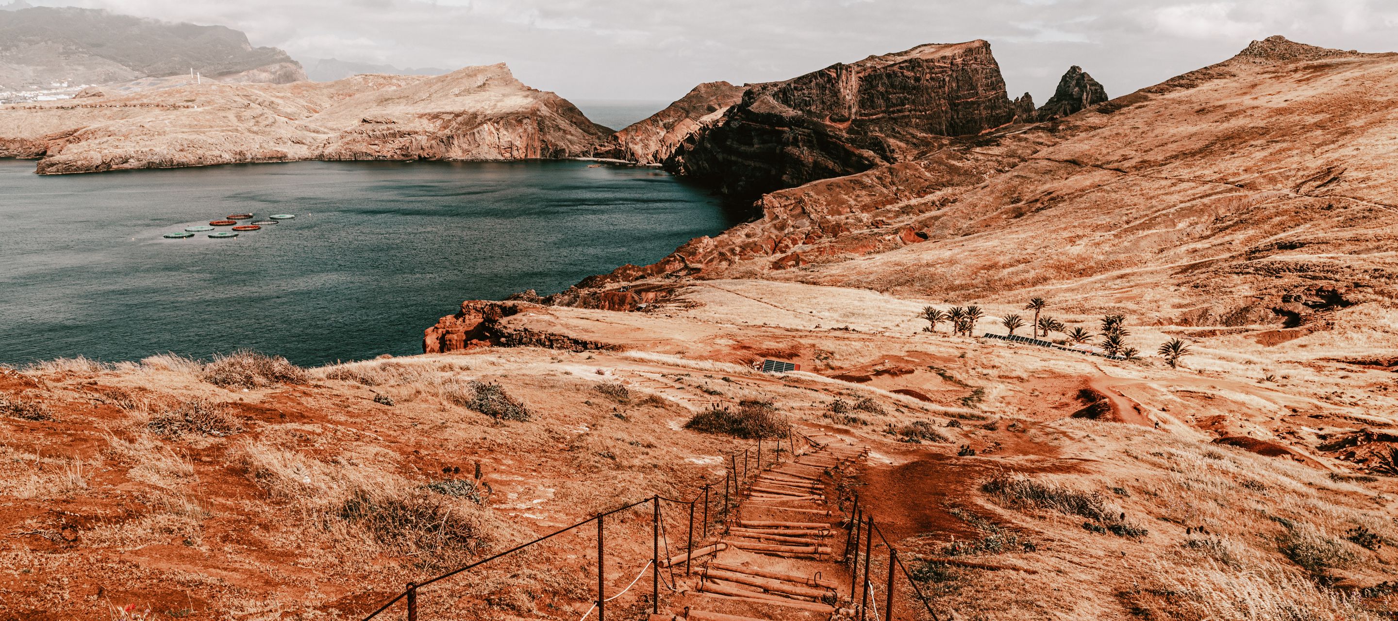 Karge Landschaft auf São Lourenço