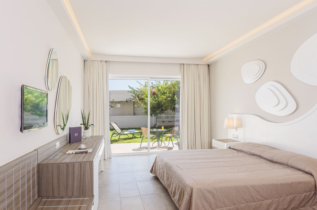 Chambre double vue parc