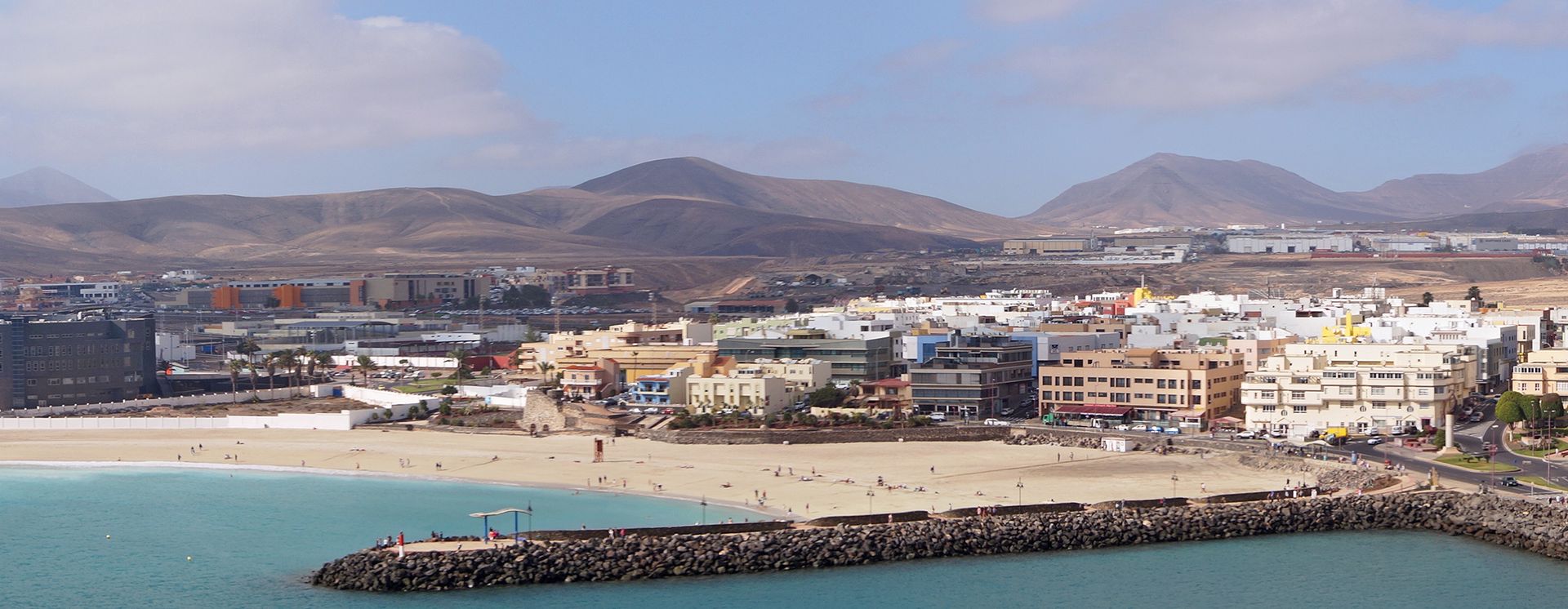 Panoramasicht auf Puerto del Rosario