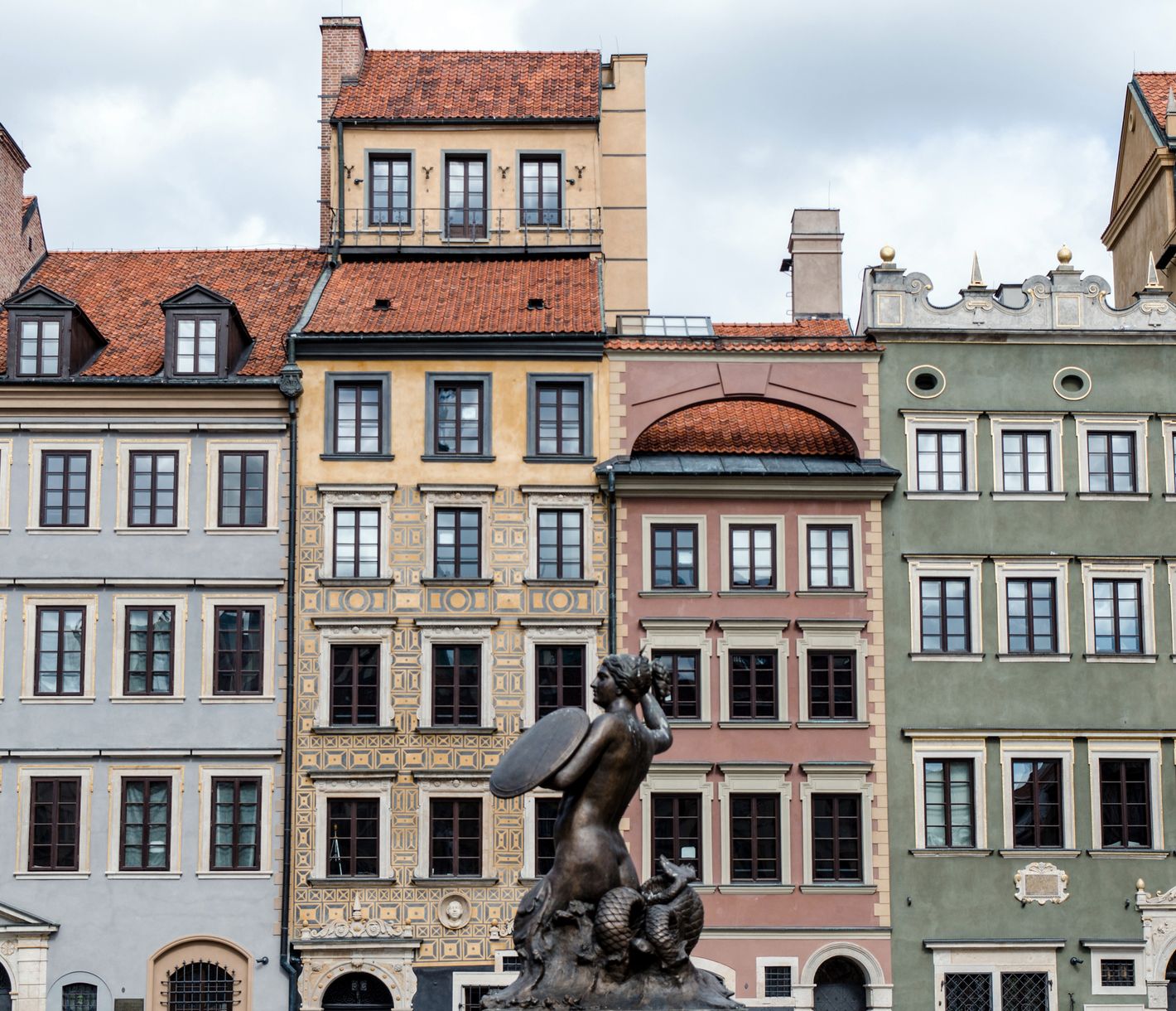 Der Altstadtmarkt ist das Zentrum der Altstadt von Warschau.
