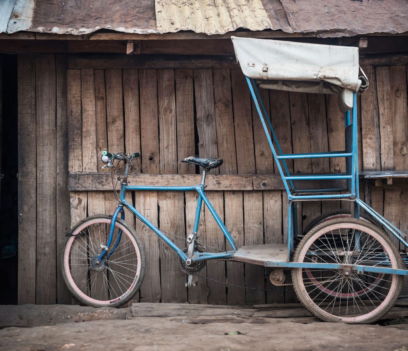 Antsirabe ist die heimliche Hauptstadt der Rickshaws.