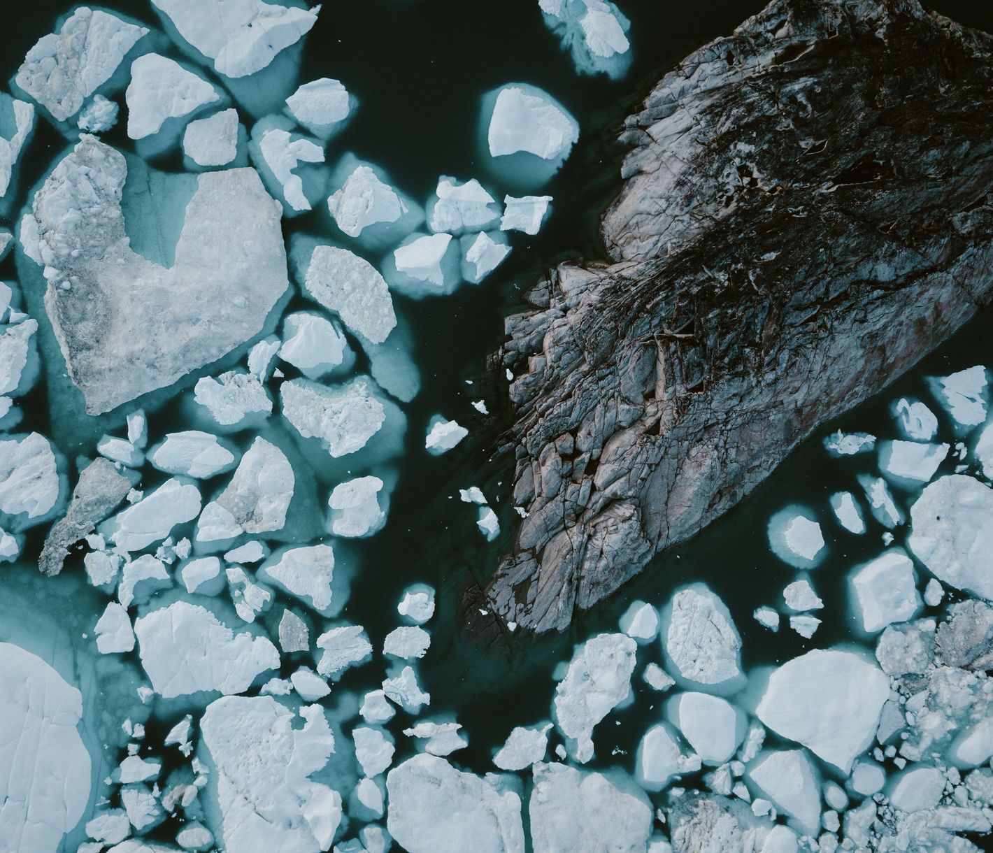 Die arktische Natureislandschaft im UNESCO-Weltkulturerbe Ilulissat-Eisfjord