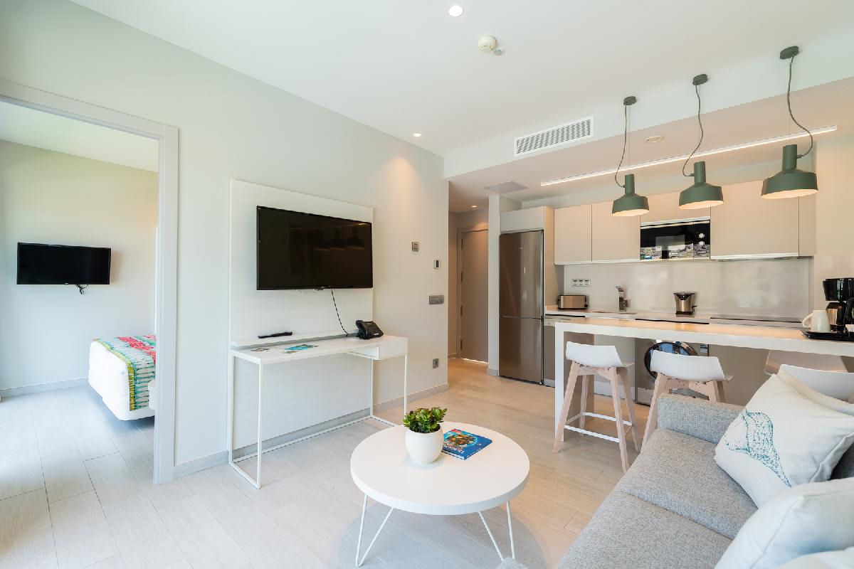 Superior-Appartement mit 1 Schlafzimmer und privatem Whirlpool