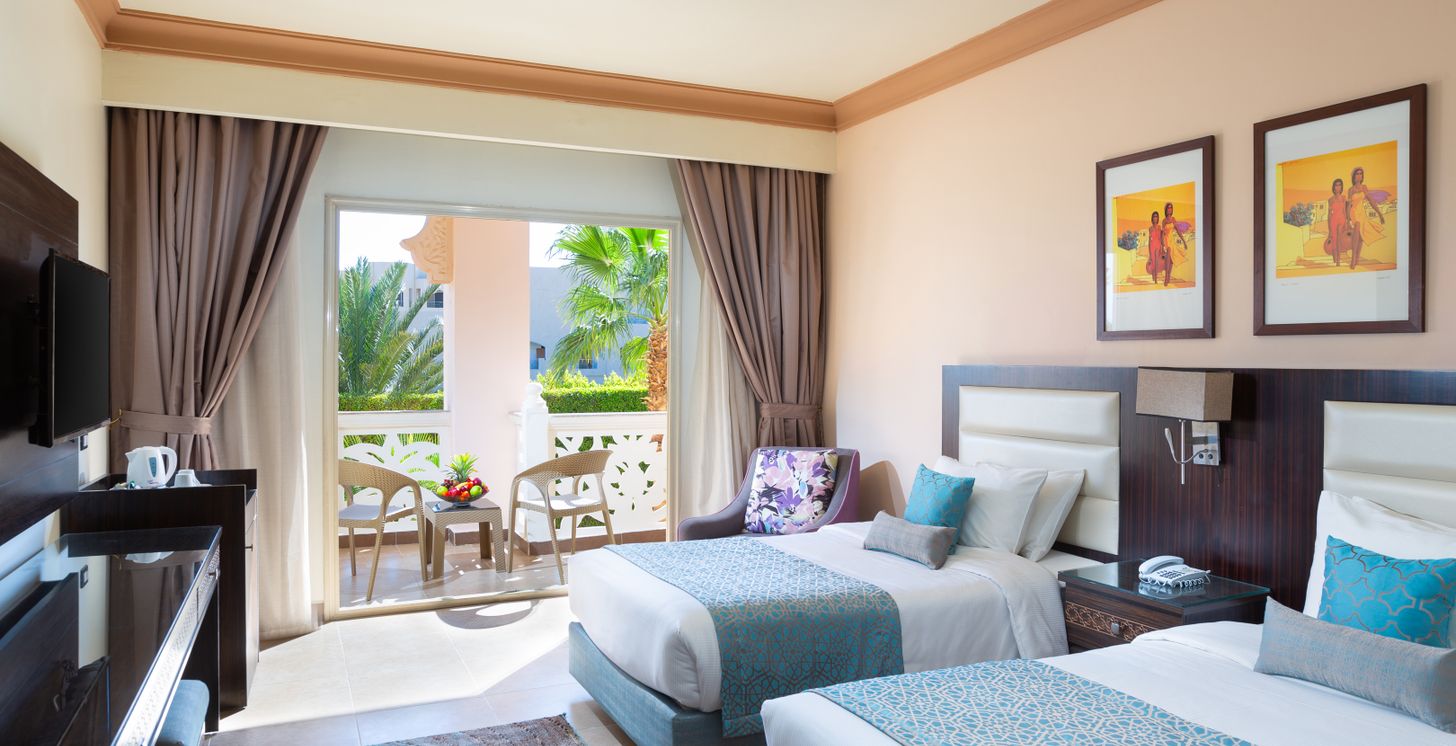 Chambre double vue parc