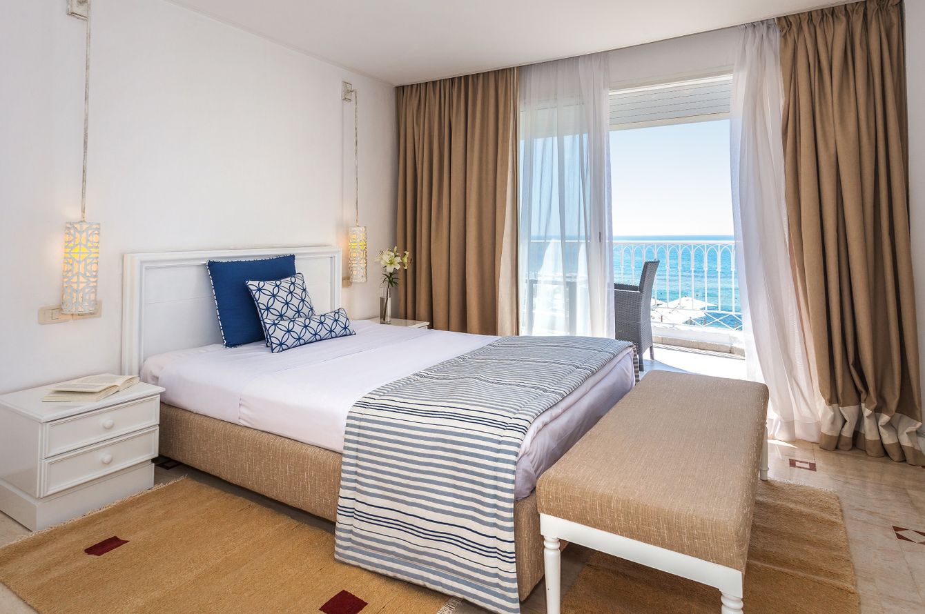 Chambre double vue mer
