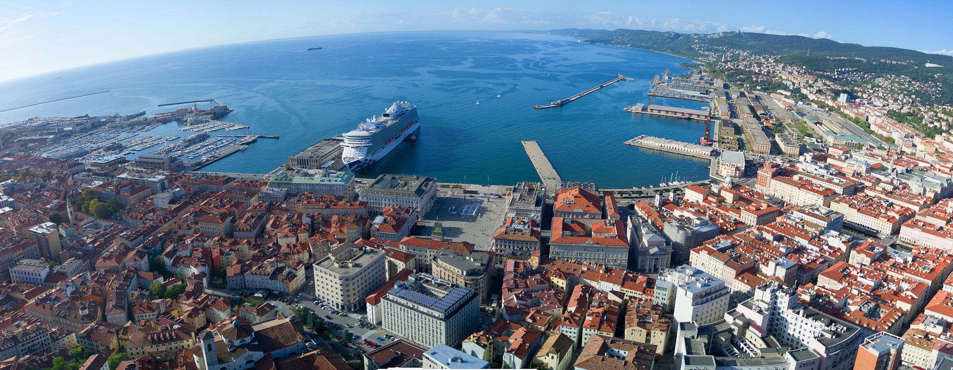 Ausblick über Trieste