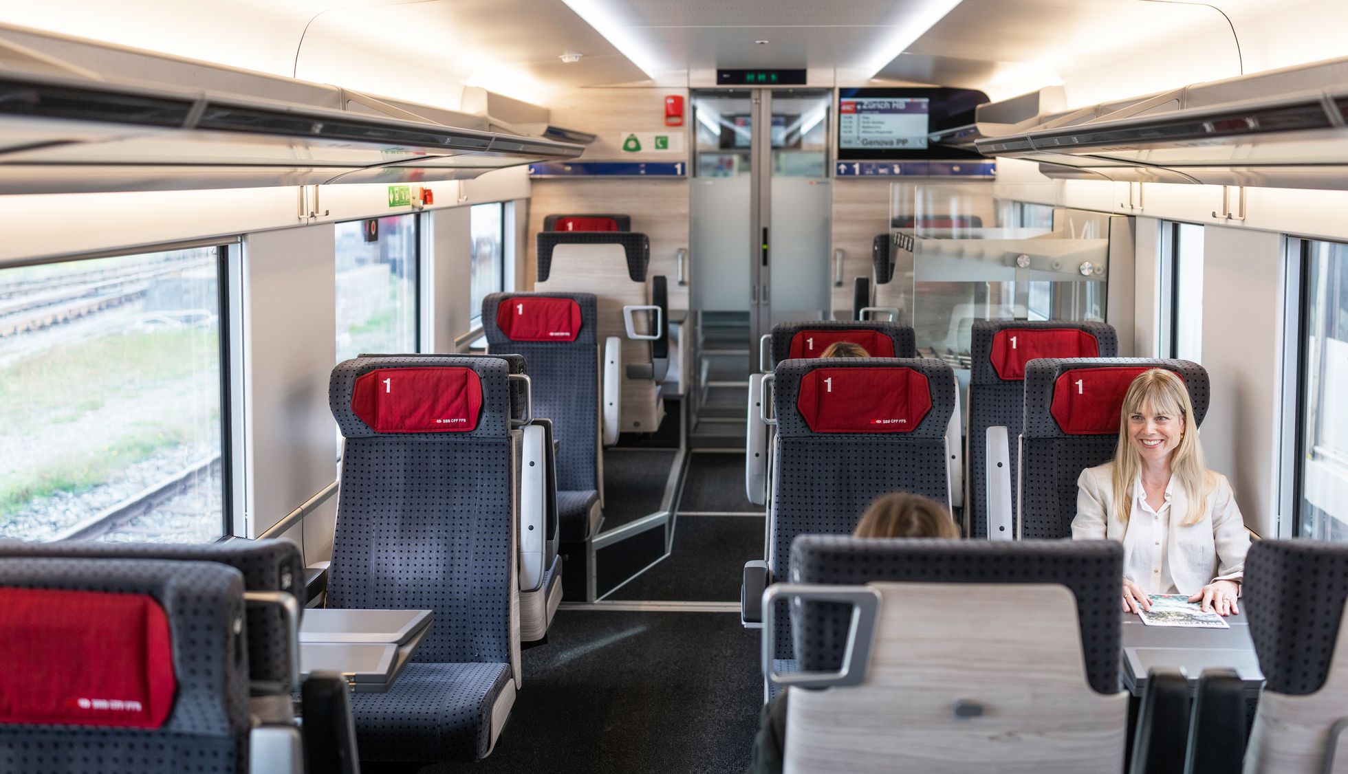 1e classe dans le Giruno. © Swiss Travel System, 2022, Daniel Ammann
