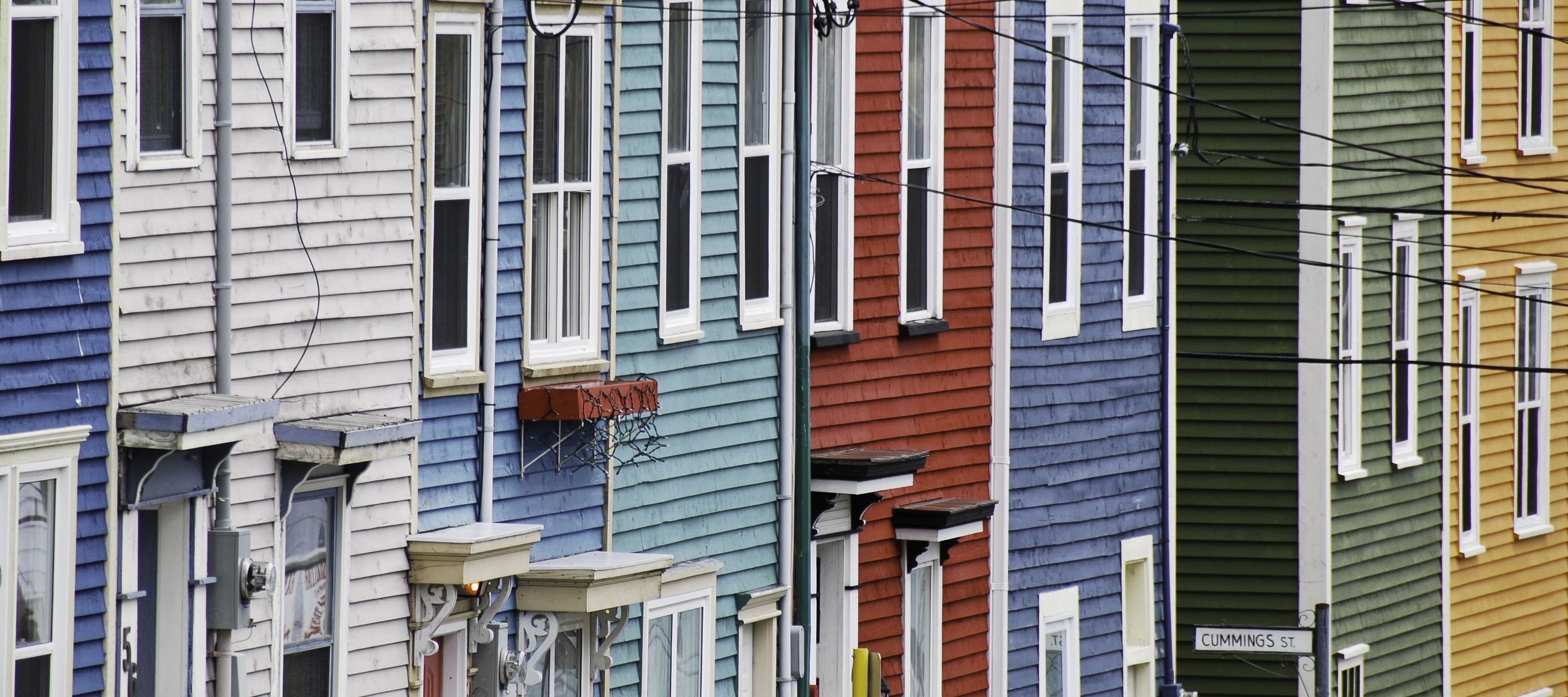 Le Jellybean Row à St John’s