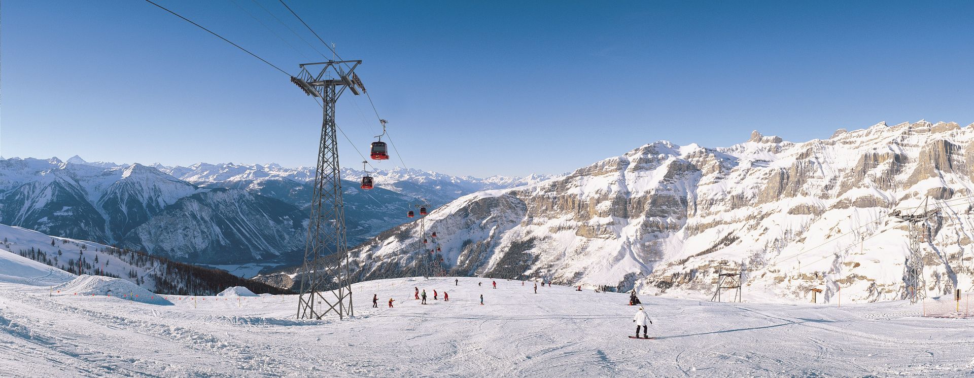 Skiferien im Skigebiet Leukerbad