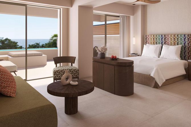 Junior Suite mit privatem Pool