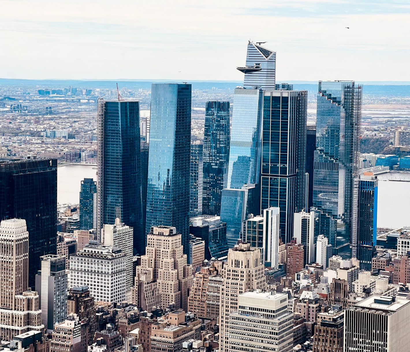 Der Stadtteil Hudson Yards mit seiner Edge-Aussichtsplattform