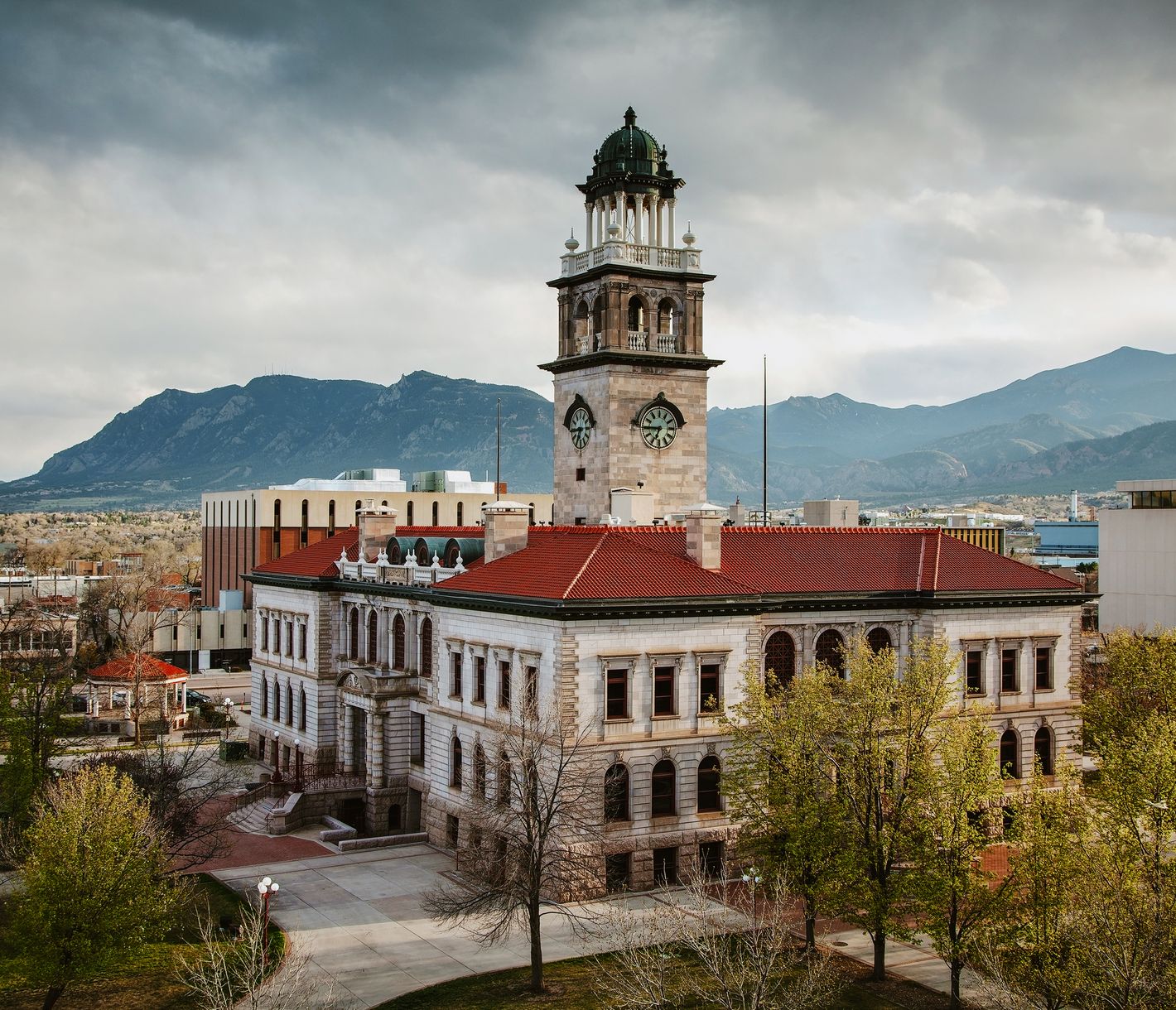 Das Pioneer Museum befindet sich im wunderschön restaurierten El Paso County Courthouse von 1903.