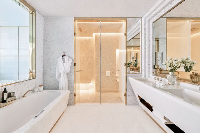 Junior Suite Badezimmer