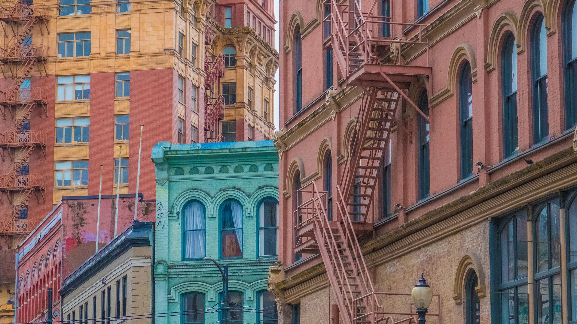 Le quartier Gastown est consideré comme la vieille ville de Vancouver.