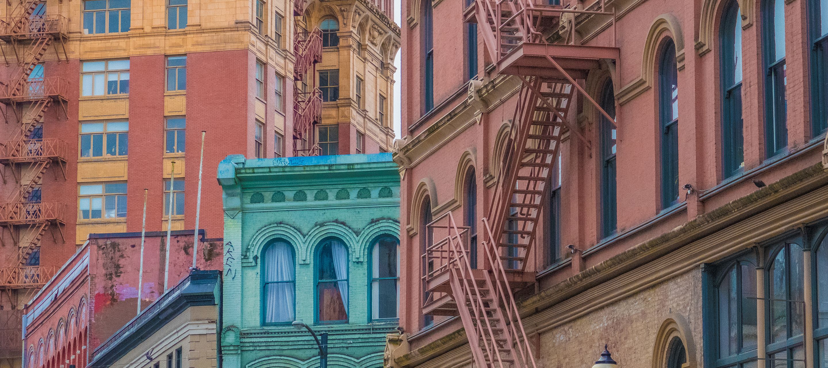 Le quartier Gastown est consideré comme la vieille ville de Vancouver.