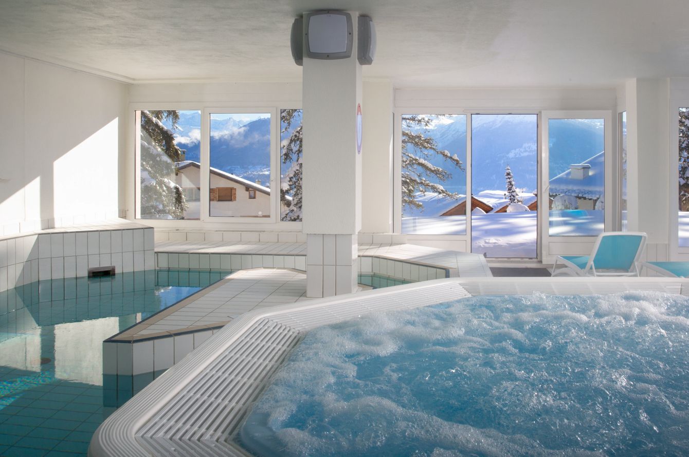 Piscine couverte