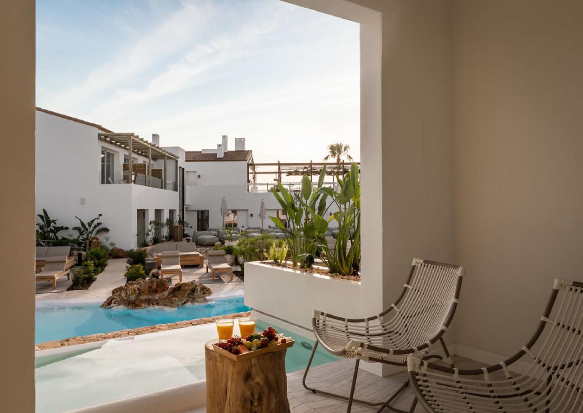 suite avec piscine