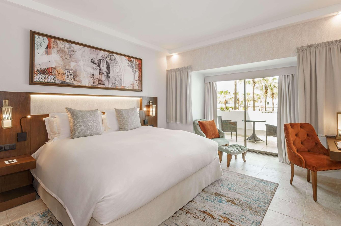 Doppelzimmer Deluxe mit Balkon