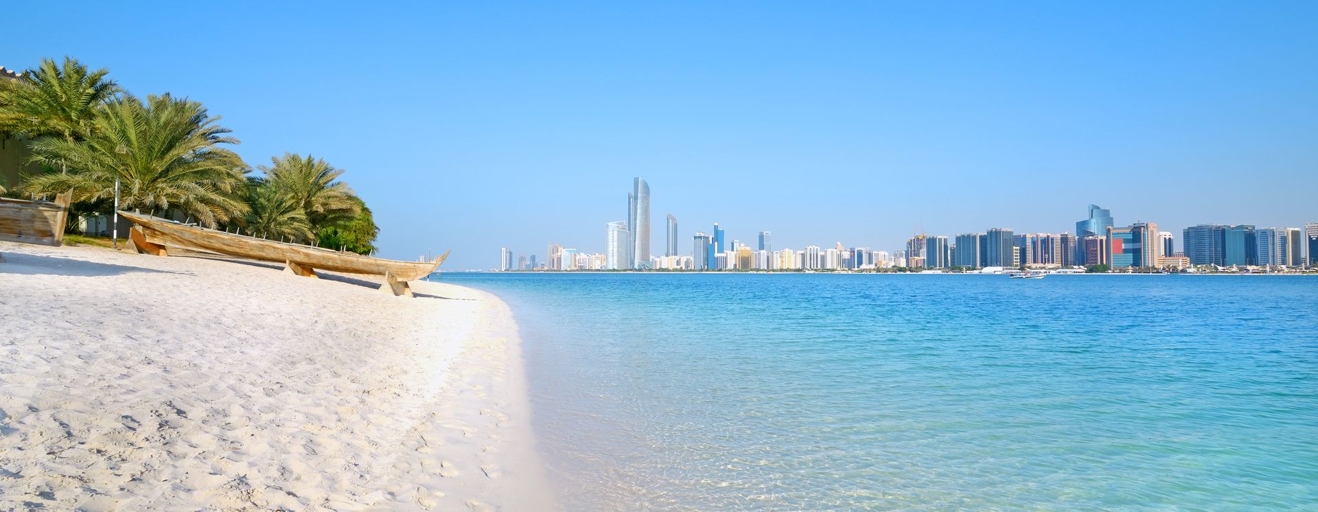 Strand in Abu Dhabi