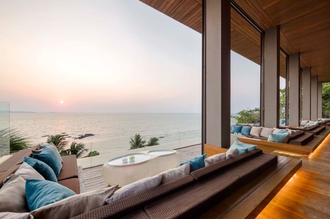 Aussicht auf das Meer