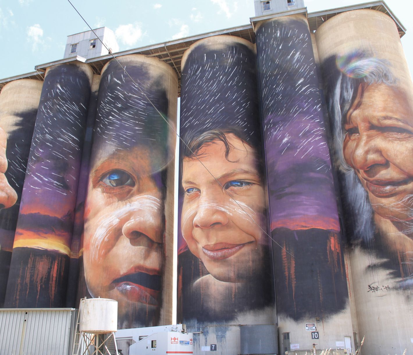 Eine etwas andere Leinwand